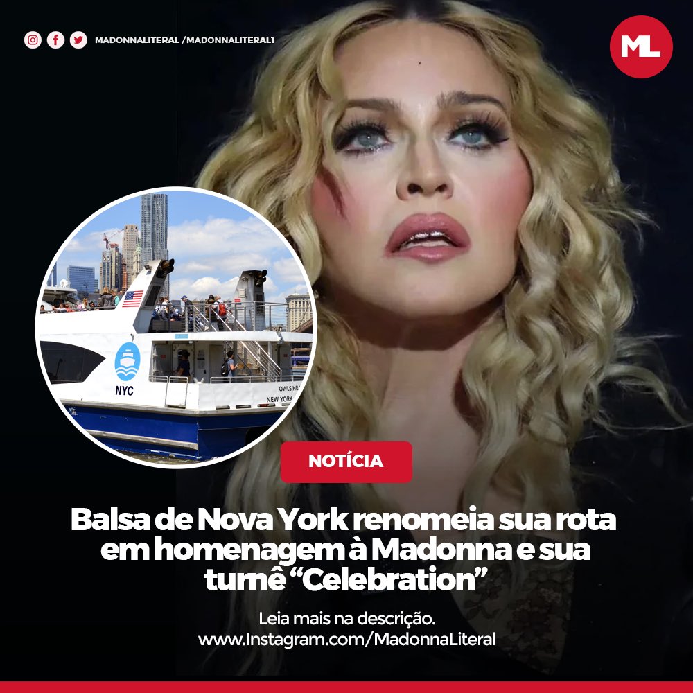 Madonna Literal - Madonna recentemente começou a seguir a atriz