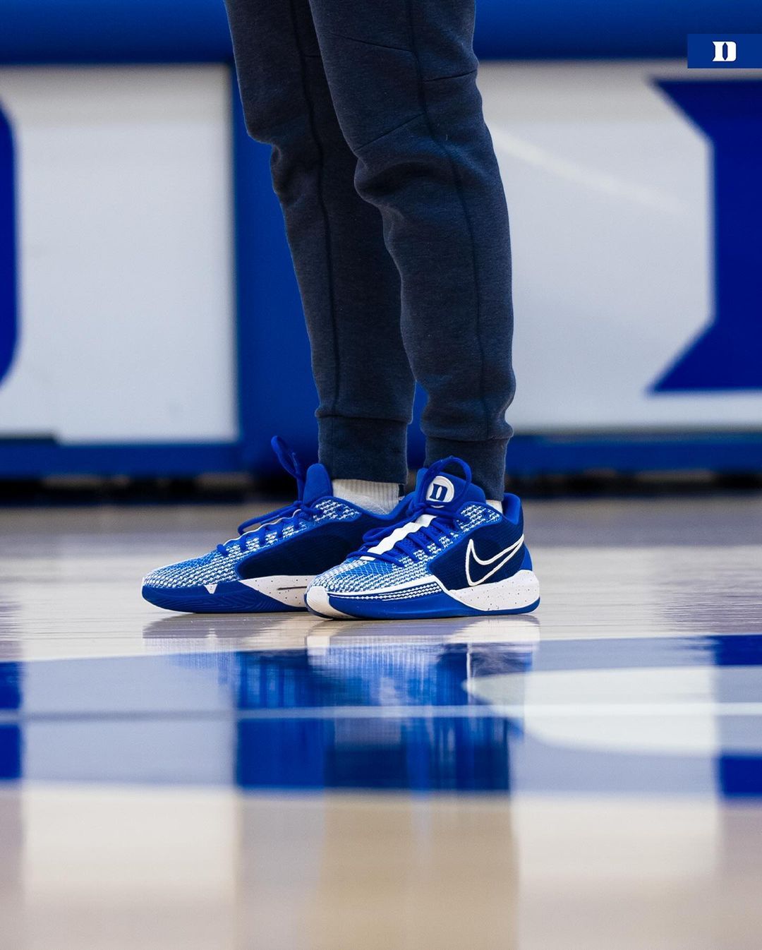 Sneaker News on X Duke WBB shows off their Nike Sabrina 1 PEs for the season https t 9SeEhEVf8N X