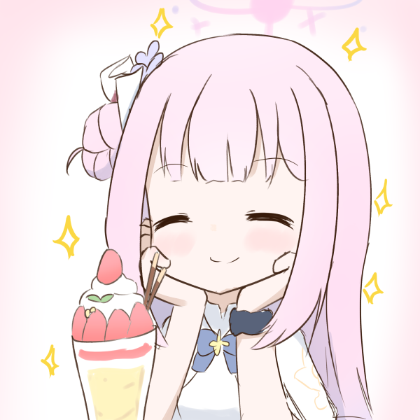 聖園ミカ(ブルアカ) 「脱稿しました! 冬コミ新刊あります!!!」|永風とばる🍃1日目(土)西は-08bのイラスト