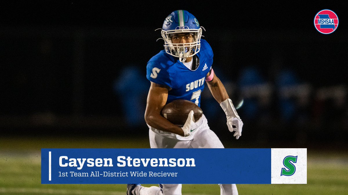 Blue Springs South Football (@jaguarsbss) on Twitter photo Congrats to <a href="/CaysenStevenson/">CaysenStevenson</a> on being awarded 1st team All District Wide Receiver! #DEAL <a href="/bssjaguars/">Blue Springs South Jaguars</a> Congrats to <a href="/CaysenStevenson/">CaysenStevenson</a> on being awarded 1st team All District Wide Receiver! #DEAL <a href="/bssjaguars/">Blue Springs South Jaguars</a>