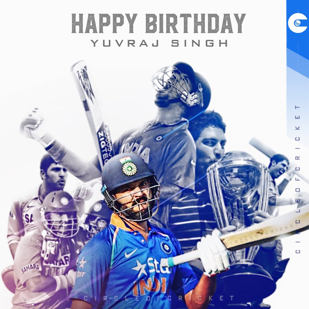 U-19 World Cup winner ✅ T20 World Cup winner ✅ ODI World Cup winner ✅ Here's wishing a very happy 42nd birthday to one of India's greatest white-ball cricketers, @YUVSTRONG12 #HappyBirthdayYuvi