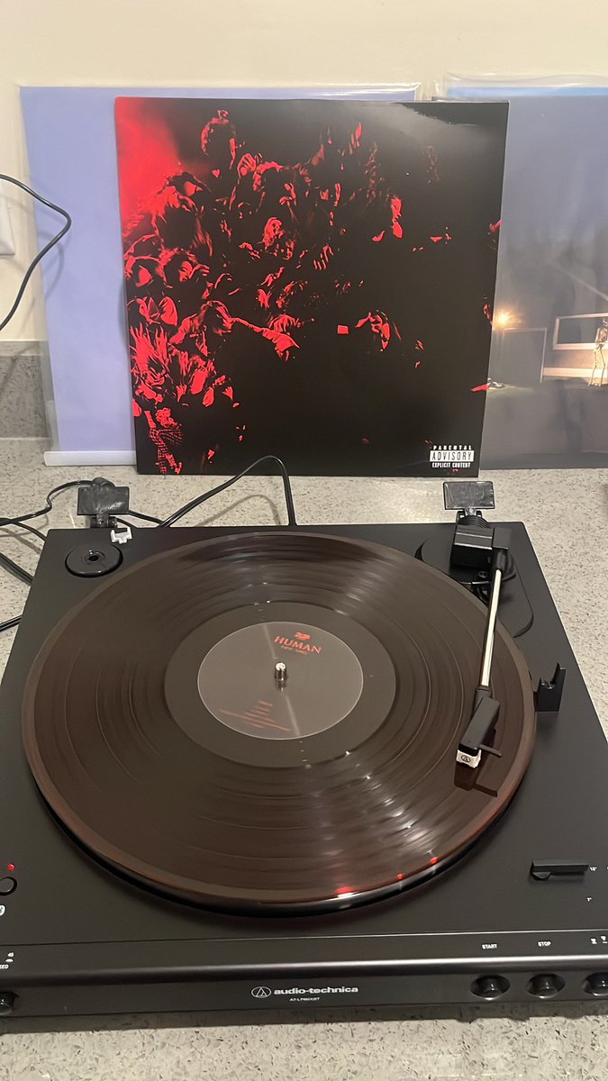 Nitepunk - Human record finally came in. Unfortunately slight damage to the sleeve from shipping but it looks cool as hell.