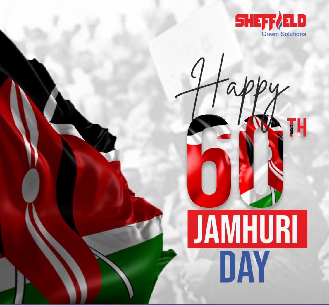 #KenyaAt60 
#HappyJamhuriDay 
#JamhuriDay 
#JamhuriDay2023 
#GodblessKenya
to all 🇰🇪 around the world 💕