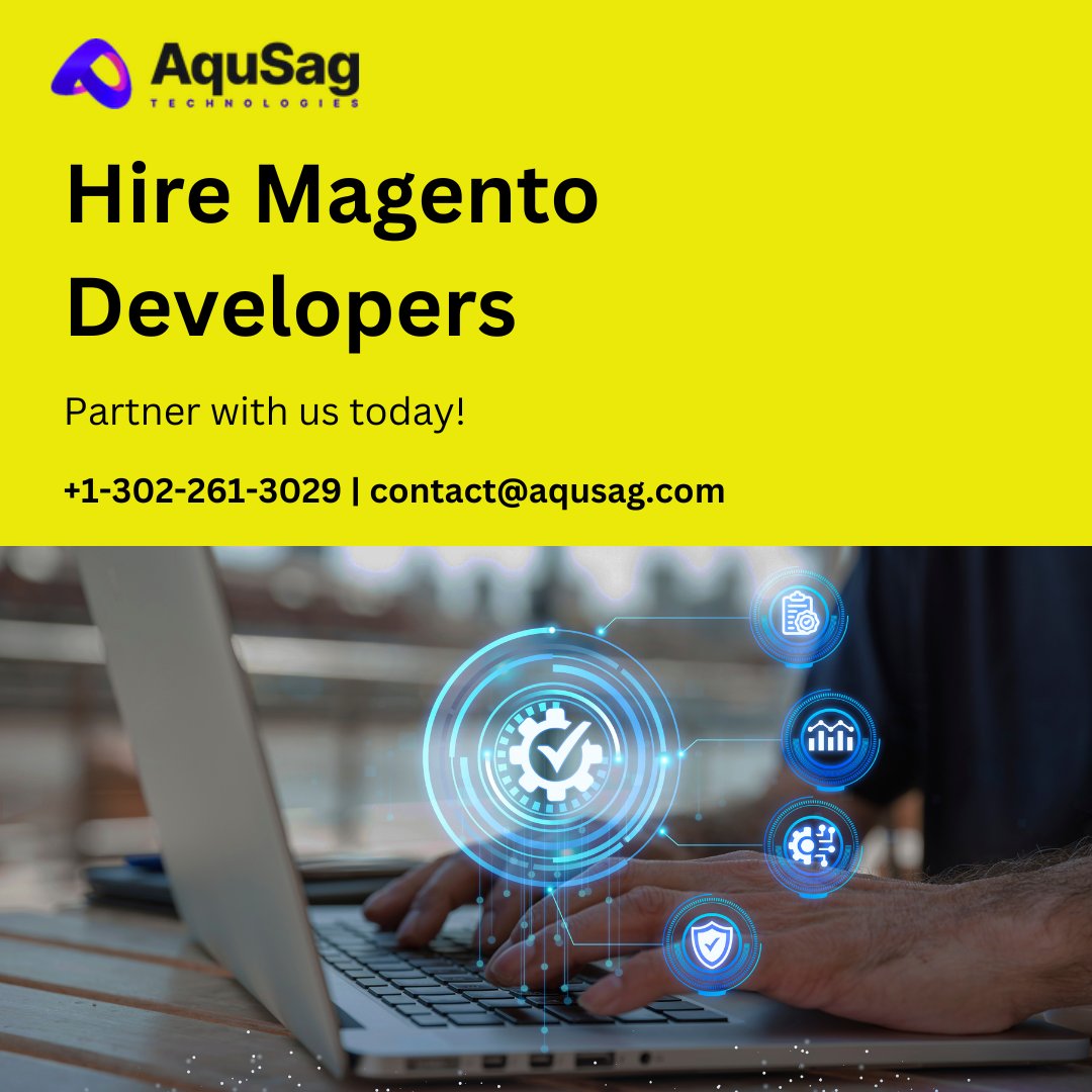 aqusag's tweet image. Looking to hire Magento developers? Aqusag offers dedicated Magento experts for custom e-commerce solutions, website development, and maintenance to enhance your online store. aqusag.com/hire-magento-d…
#MagentoExperts #EcommerceSolutions #WebDevelopment #MagentoDevelopment