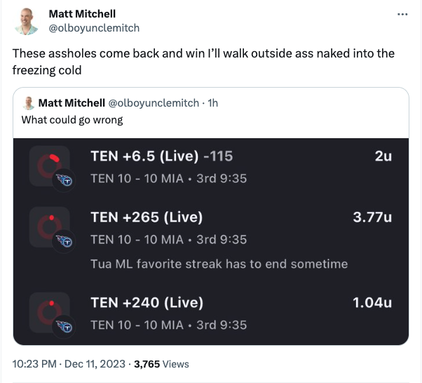 olboyunclemitch's tweet photo. A DEAL'S A DEAL https://t.co/F47t05SIRg