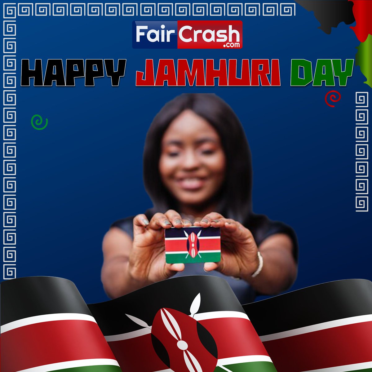 𝐇𝐚𝐩𝐩𝐲 𝐉𝐚𝐦𝐡𝐮𝐫𝐢 𝐃𝐚𝐲, 𝐄𝐯𝐞𝐫𝐲𝐨𝐧𝐞!
Let's celebrate the spirit of freedom and unity together. Wishing you a day filled with joy, laughter and moments to cherish. 
#JamhuriDay #KenyaIndependence #CelebrateFreedom 🇰🇪