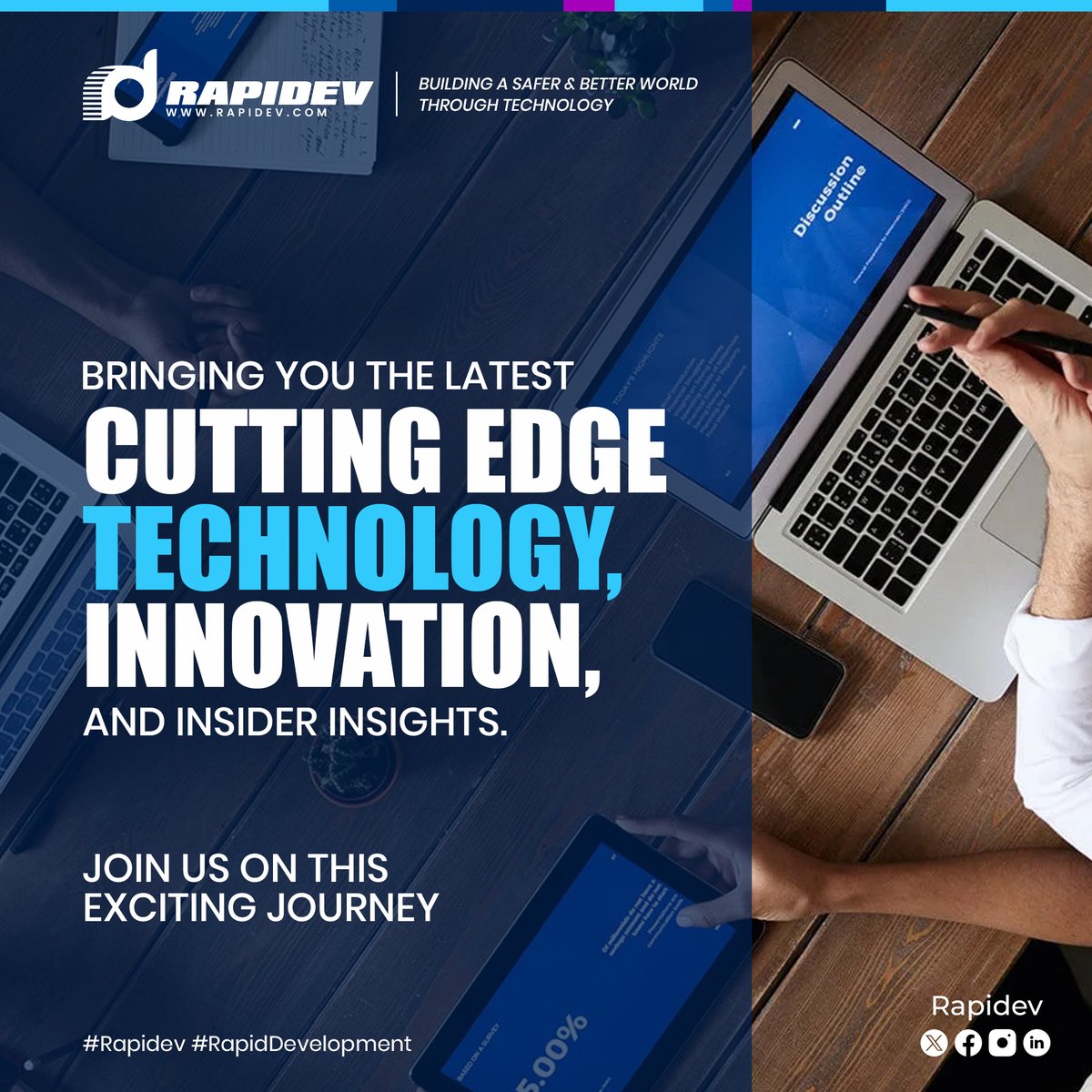 RapidevD's tweet image. Discover the latest trends today and dive into the forefront of innovation with us! #Rapidev #RapidDevelopment