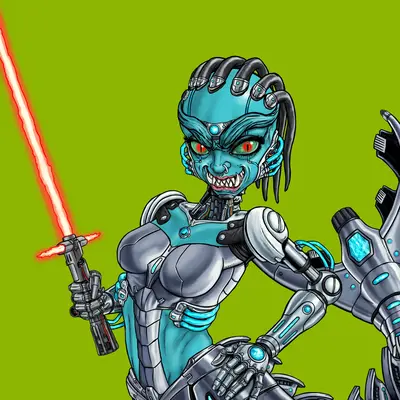 CryptoCaro's tweet image. Ode to the Twisted Mermaid ❤️

I think it&apos;s a pretty good match from #TheConfigurator for #ApeTraitOfTheDay 

Yep - pretty happy with this one!