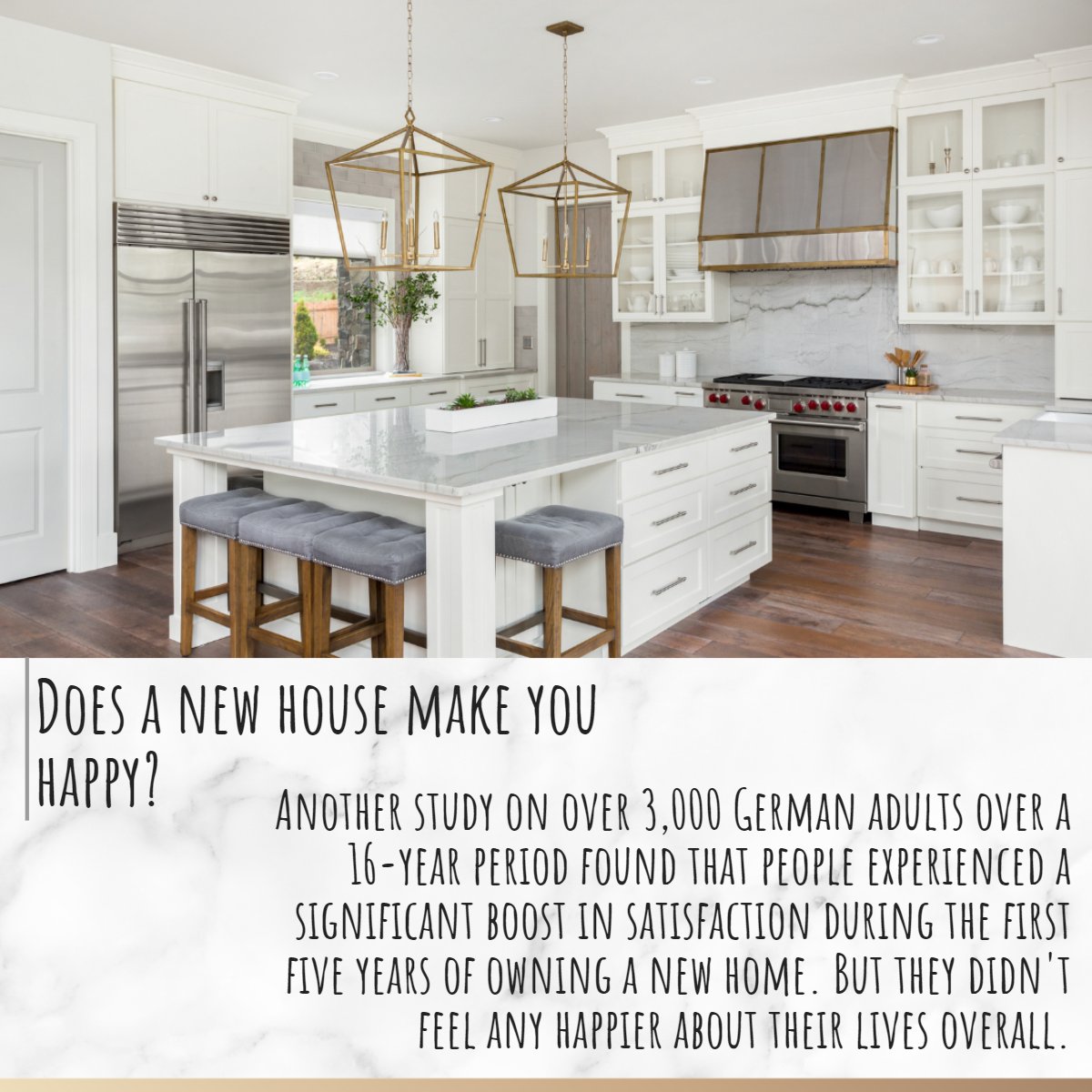 Do you think a new home can make you happy?

Share your thoughts!

#newhome #funfact
 #TheFryGroup #IknowRealEstate #TwinCitiesRealEstate #LocalExpert