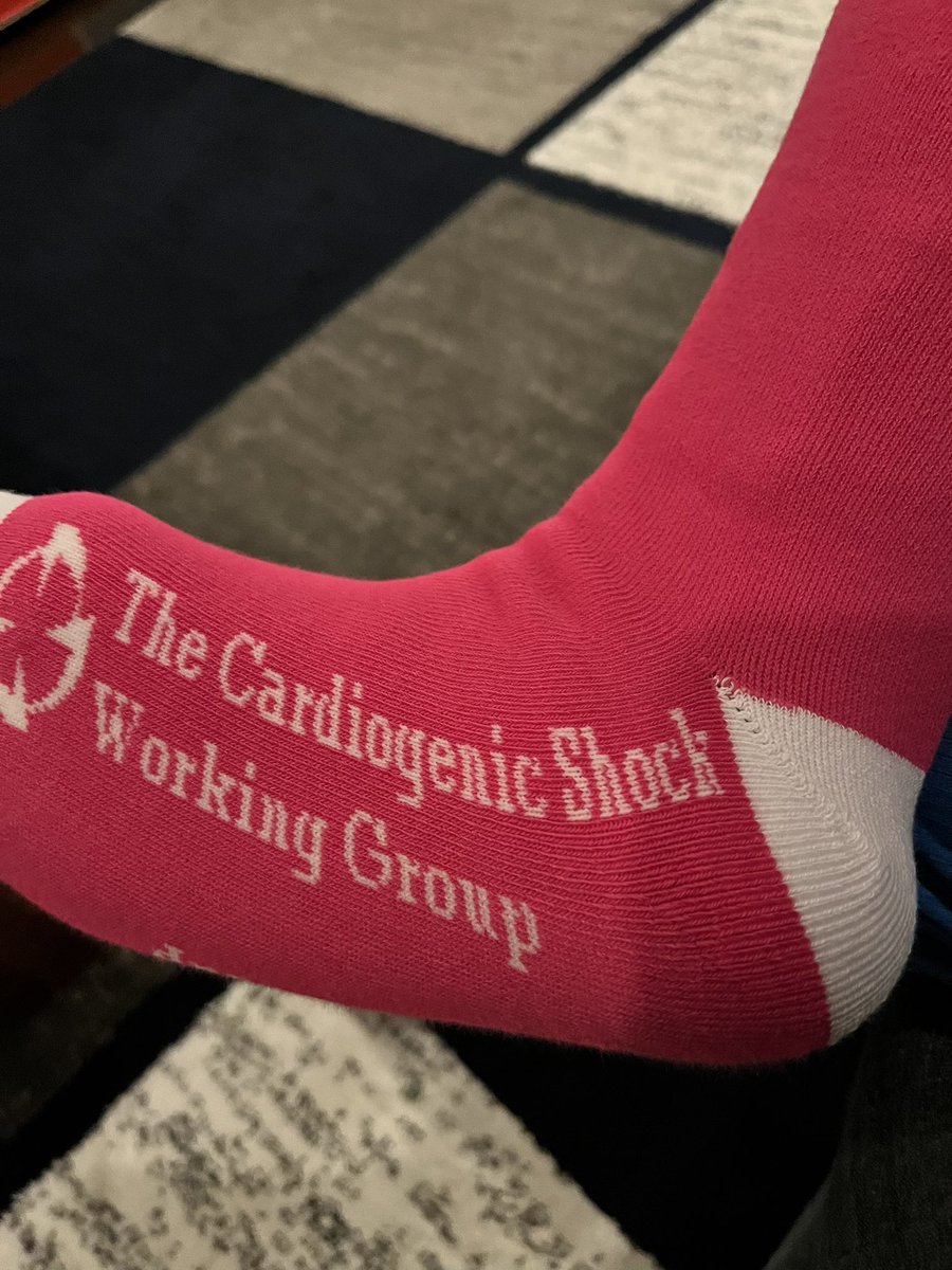 Love the comfy #CSWG Shocks socks! 🙏@NavinKapur4 @TuftsMedSchool #LadiesofShock #WIC @manreetkanwar @rachkataria @MaryjaneFarrMD @shelleyhallmd