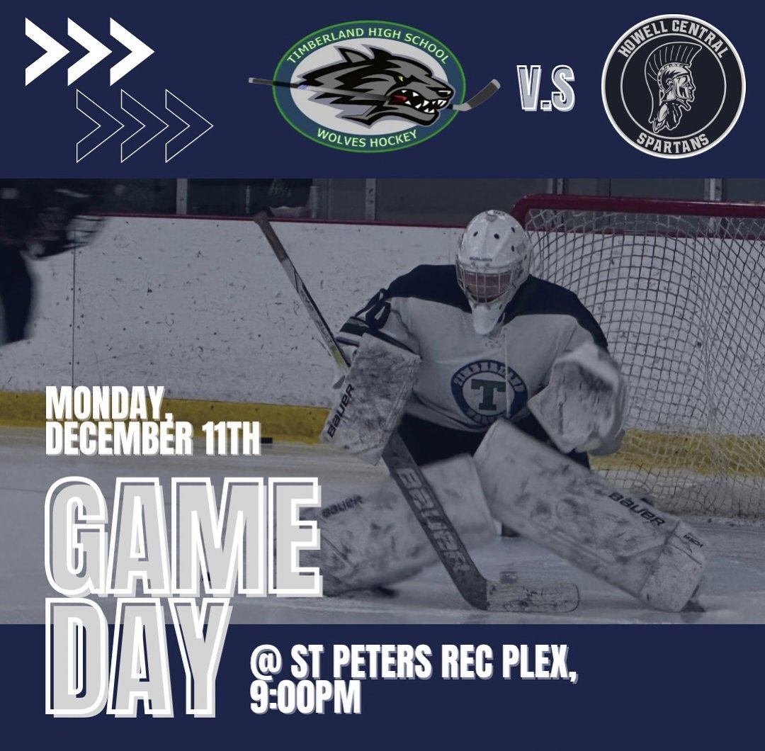 Game Day for the boys as they take on FHC! Puck drop at 9 at Rec Plex