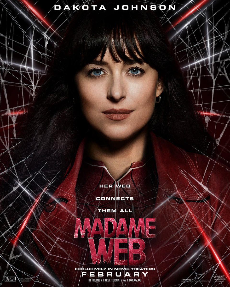 The mind has infinite potential. Dakota Johnson is #MadameWeb – coming soon exclusively to movie theaters. 🕸