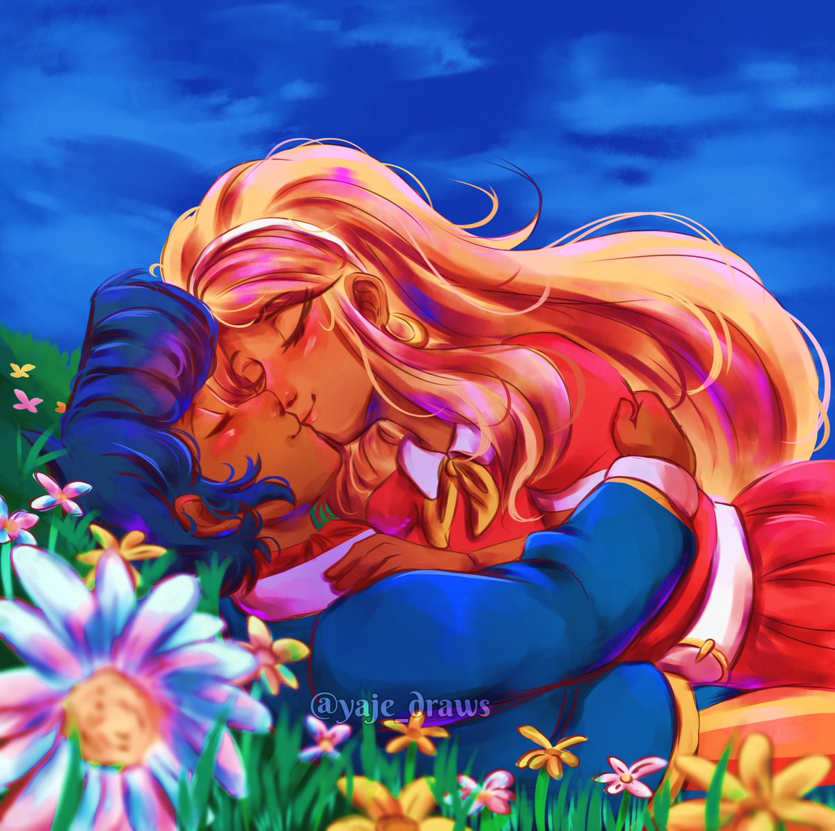 Appleblossom🍎🌸🌄

Idk how to render, I wanted to practice with this drawing, anyway, I love these babies very much😔💕💕

#WelcomeHome #WallyDarling #JulieJoyful #AppleBlossom #WallyxJulie #fanart #digitalart #myart