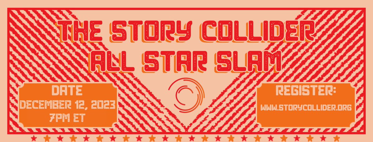 Join our friends from The Story Collider for a story slam showdown on Dec 12th, 7:00 pm ET! 🌟 Their Board of Directors turns into storytellers vying for the prestigious title of storytelling champion, all while raising funds for The Story Collider. loom.ly/iQ3hZwk