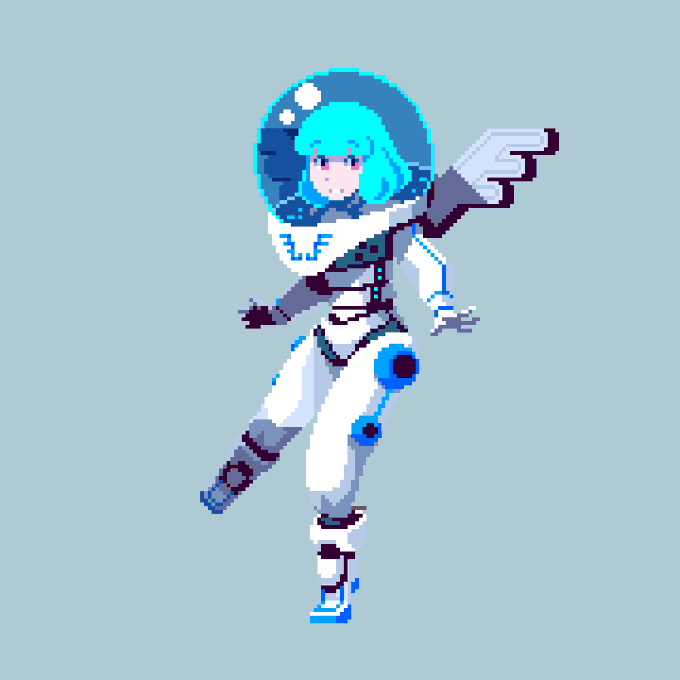 「floating spacesuit」 illustration images(Latest)