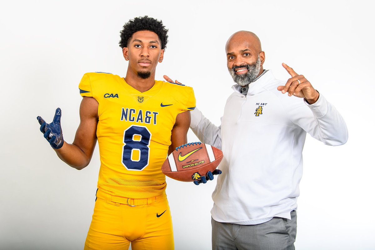 HBCUSports1's tweet image. Corbin Wilson (QB/WR/CB) @ Southwest Guilford High School (NC) Official visit at North Carolina A&amp;amp;T State