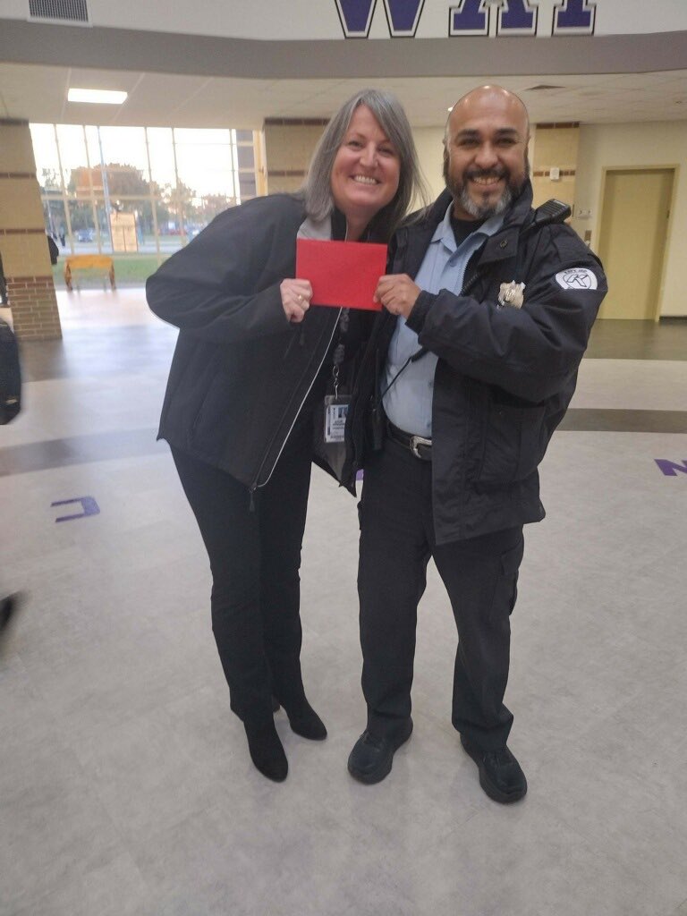 Day #6 Merry MAVS was MAVS give back!  Our staff gave back to our hard working custodians, cafeteria workers, and security guards!  @katyisd @KatyISDMandO #teammav #ilovemortonranch