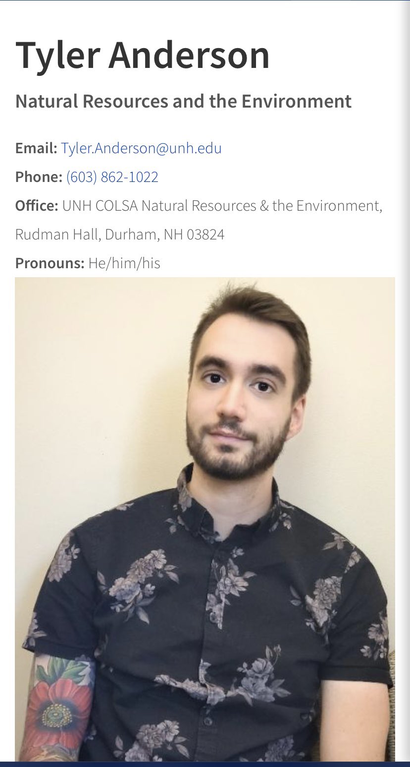 Ellis Dukehart on X: Cannot confirm but it would seem this is the Tyler  Anderson that threatened @VivekGRamaswamy today. Surprise, surprise  pronouns in his bio. His LinkedIn states that he works as