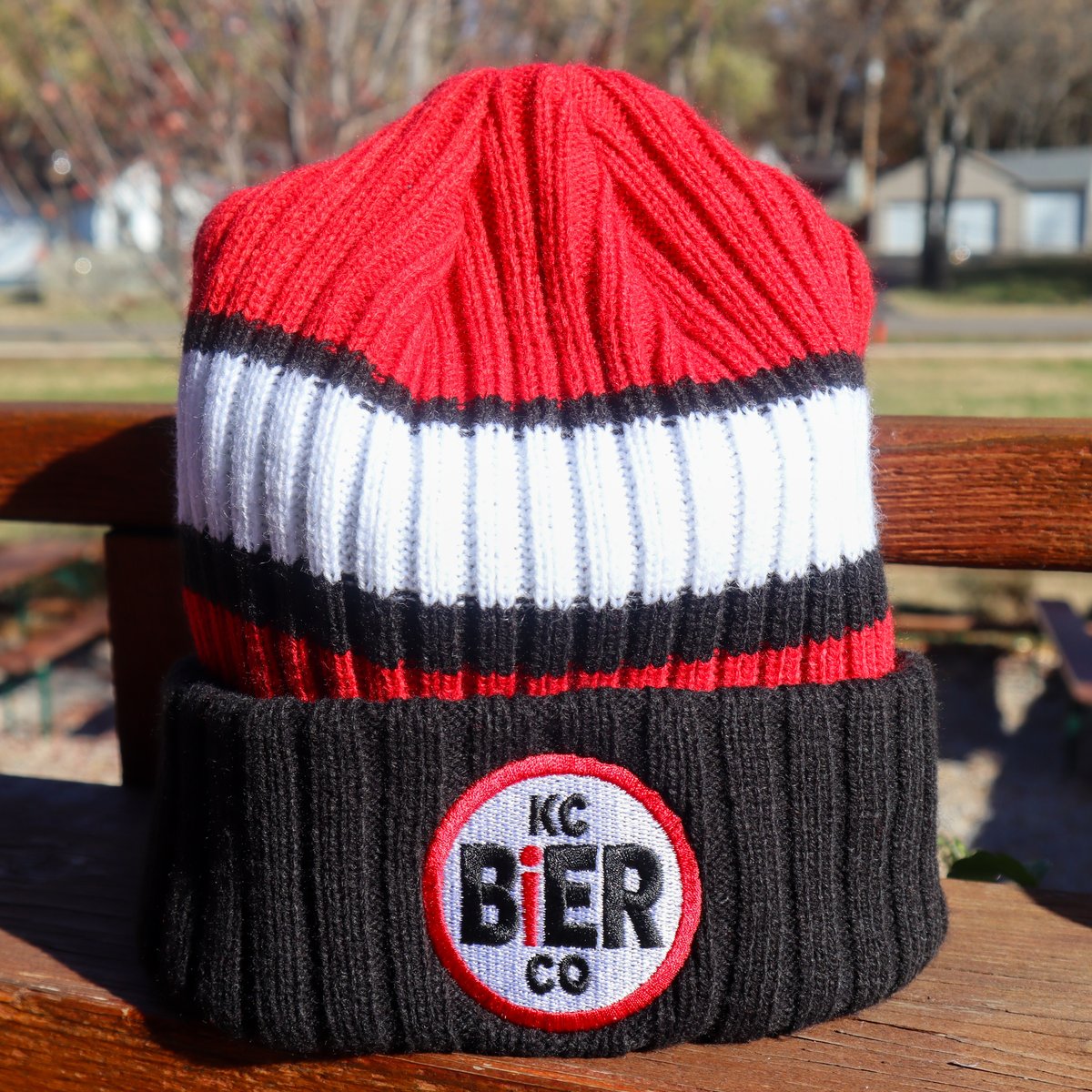 Who doesn't love a new beanie? Get one for the bier-lover on your Christmas list at shopkcbier.com