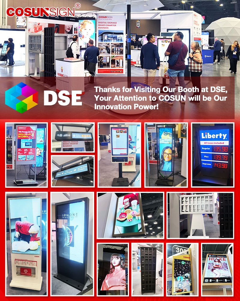 CosunSign's tweet image. We want to extend our heartfelt gratitude to each one of you who graced our booth at DSE2023, your engagement made the event a tremendous success for us, and we are honored to have connected with such an incredible group of professionals.
#DSE #dse2023 #COSUNSign #digitalsignage