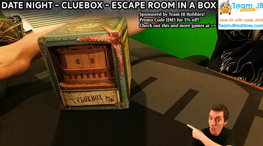 Cluebox - Escape Room in a box puzzle