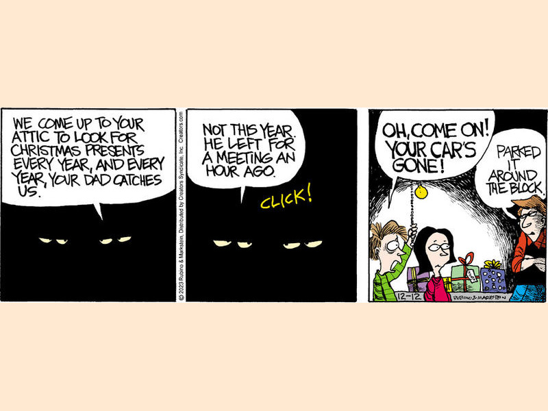 Today's Daddy's Home Comic
Basement or attic?
gocomics.com/daddyshome
#rubino #rubinocreative #shoppingonline #giftideas #cartoons #comics #funny #humor #DaddysHomecomic #daddyshome #AvantGauche