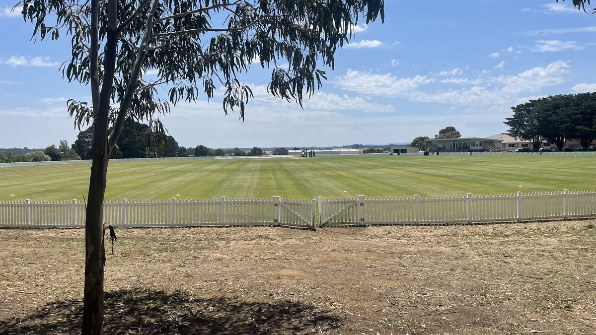 Monivae College in Hamilton, a beautiful cricket ground in regional Victoria set for the <a href="/cricketvictoria/">Cricket Victoria</a> Country Cup boys under 16 clash between the Waves and Suns. <a href="/WboolStandard/">The Standard</a>