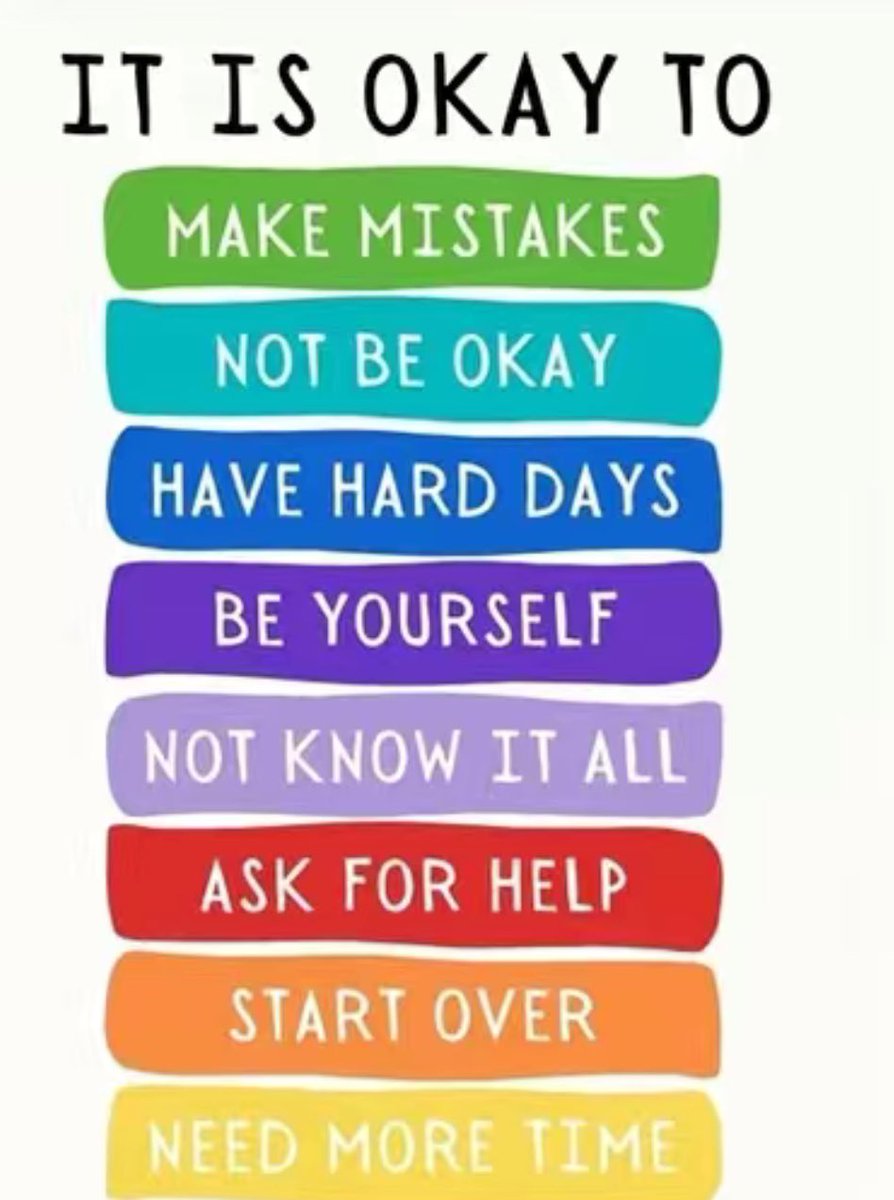 It is okay to…