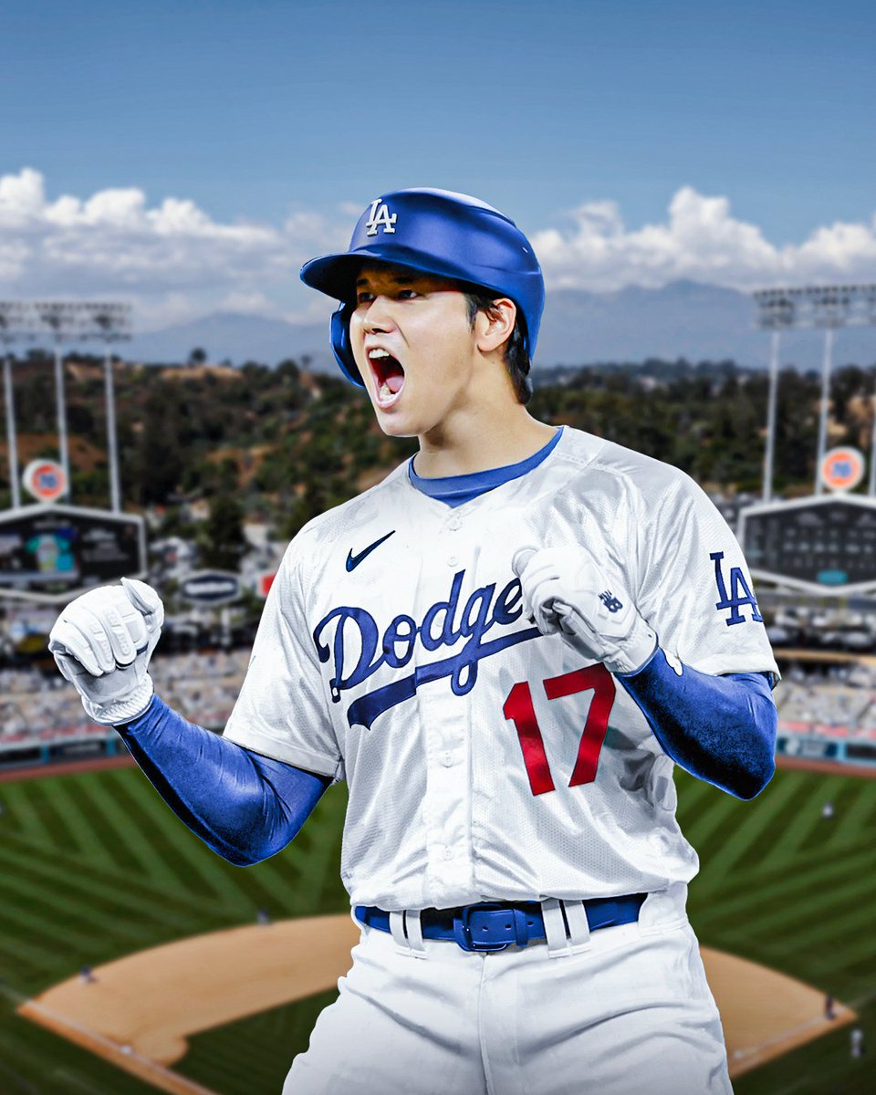 Shohei Ohtani is officially a Dodger!