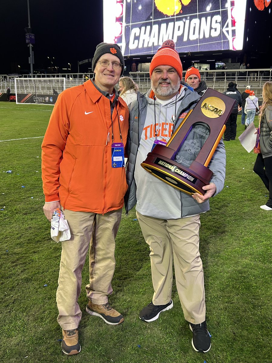 Clemson Sports Med (@tigersportsmed) on Twitter photo The ๐๐ behind the scenes of <a href="/ClemsonMSoccer/">Clemson Men's Soccer</a> National Championship! Congrats to Raz and Dr. Reeves for keeping the fellas healthy through the Championship run ๐งก๐ #ClemsonUnitedโญ๏ธโญ๏ธโญ๏ธโญ๏ธ The ๐๐ behind the scenes of <a href="/ClemsonMSoccer/">Clemson Men's Soccer</a> National Championship! Congrats to Raz and Dr. Reeves for keeping the fellas healthy through the Championship run ๐งก๐ #ClemsonUnitedโญ๏ธโญ๏ธโญ๏ธโญ๏ธ