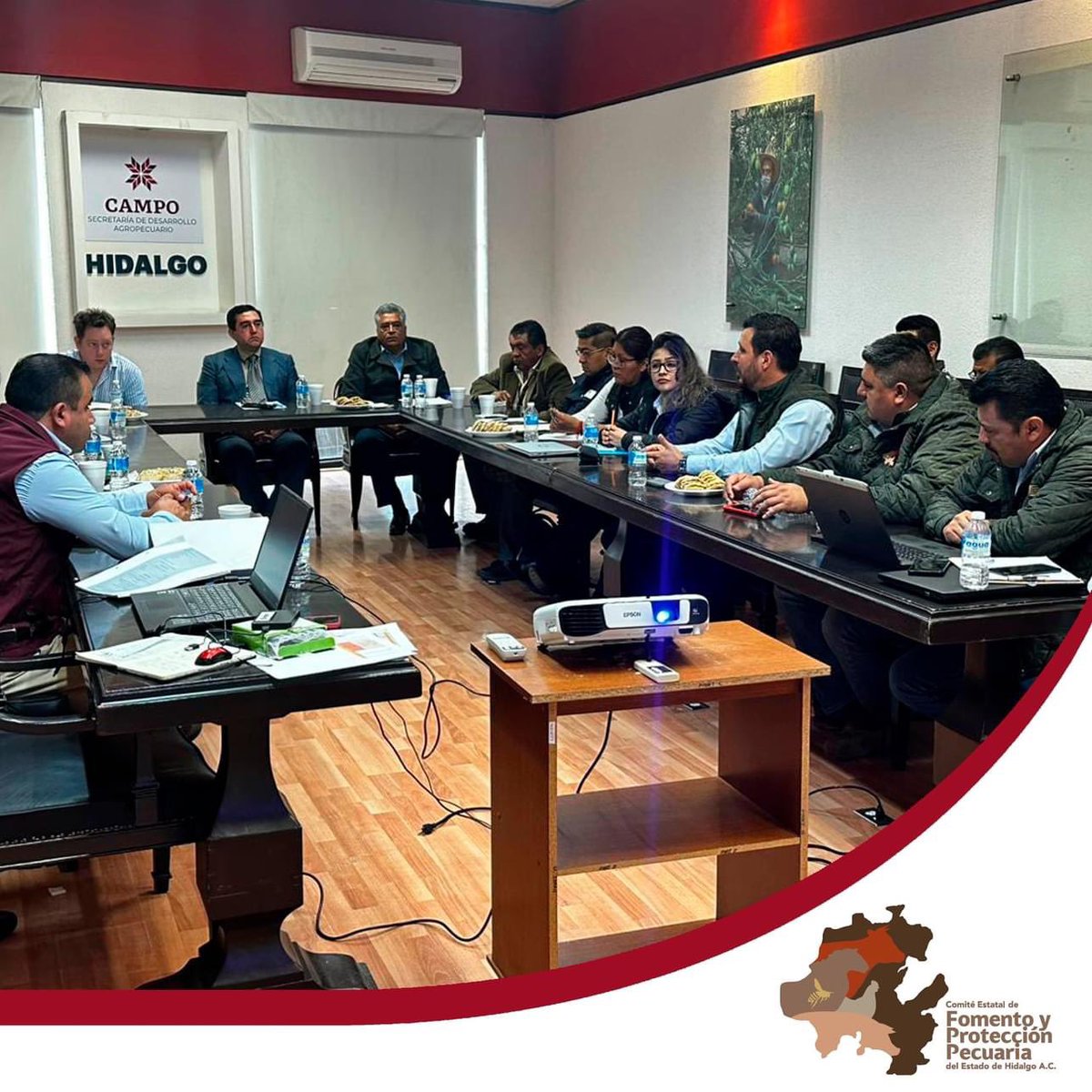 cefpphidalgo's tweet image. Con el firme objetivo de mantener la clasificación de nivel III en la Campaña Nacional contra la Tuberculosis Bovina (Mycobacterium bovis) durante la semana del 04 al 08 de diciembre se llevó a cabo la visita de certificación por parte del APHIS/USDA al estado de Hidalgo.