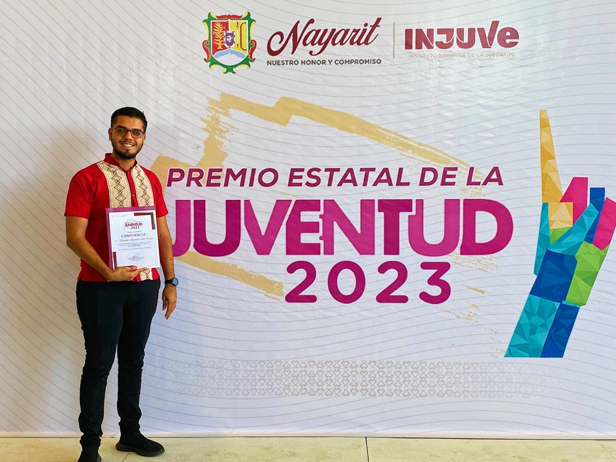 AnteBrandon's tweet photo. ¡Feliz y orgulloso de participar en el PEJ edición 2023! 🌎🫀 
#EsAhora #OrgullosamenteNayarita https://t.co/5xqj7hzSuG