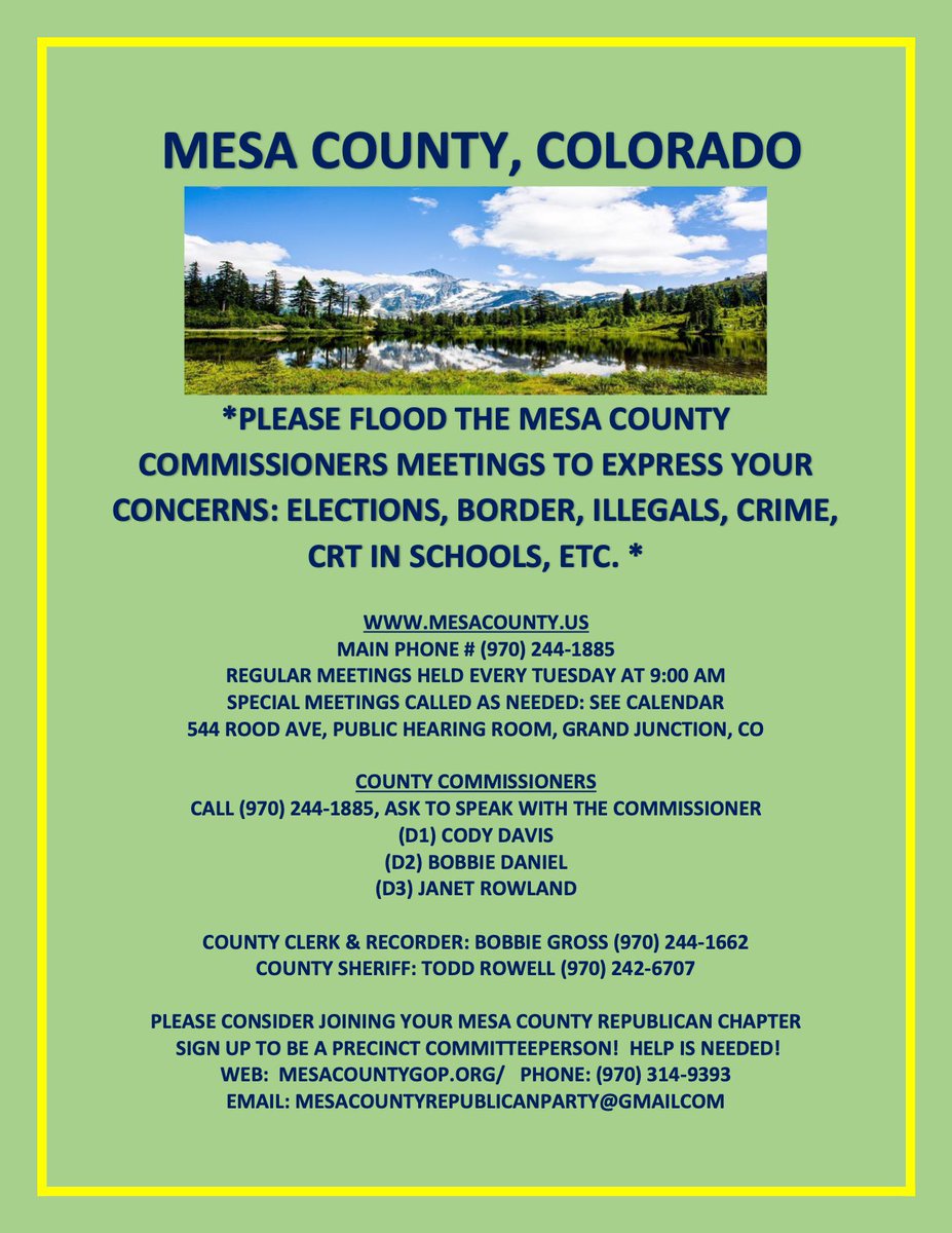 #MesaCounty #Colorado #COUNTYTRADINGCARDS