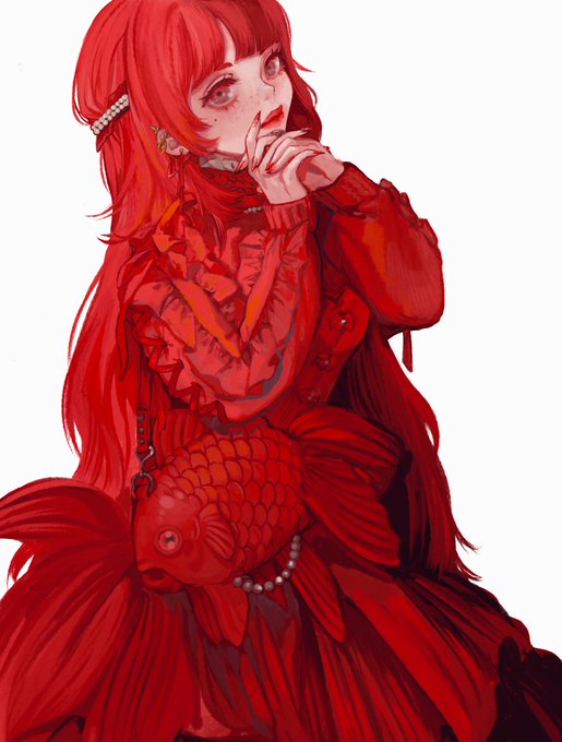「dress red theme」 illustration images(Latest)