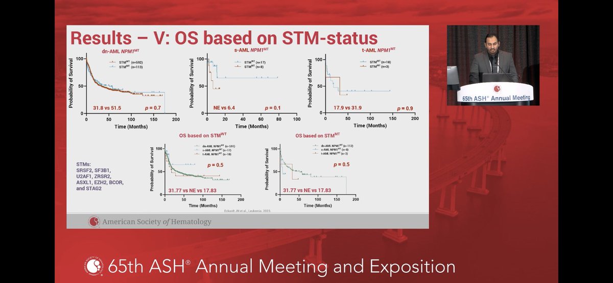 jeffMDMBA's tweet photo. Some key findings for OS based on ELN favourable risk and secondary type mutations on NPM1 mt in De novo and t-AML #ASH23 

https://t.co/4p2GI9A4Sn https://t.co/C0RunMGn0h