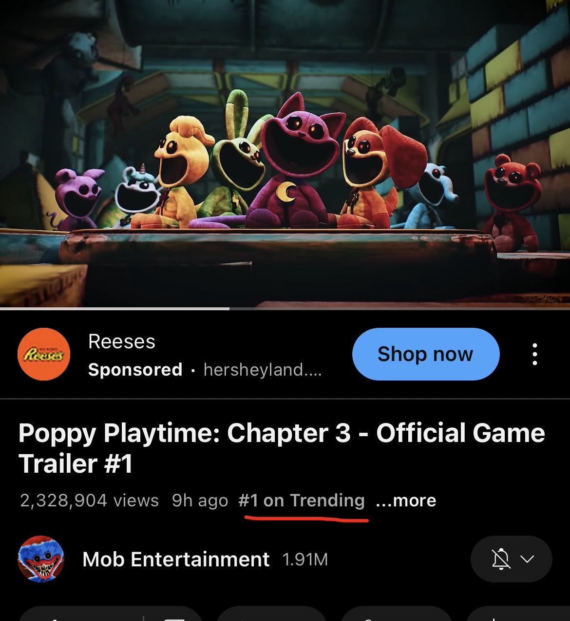 Poppy Playtime Capítulo 3 - Novo Trailer do Jogo (Lançamento 2023