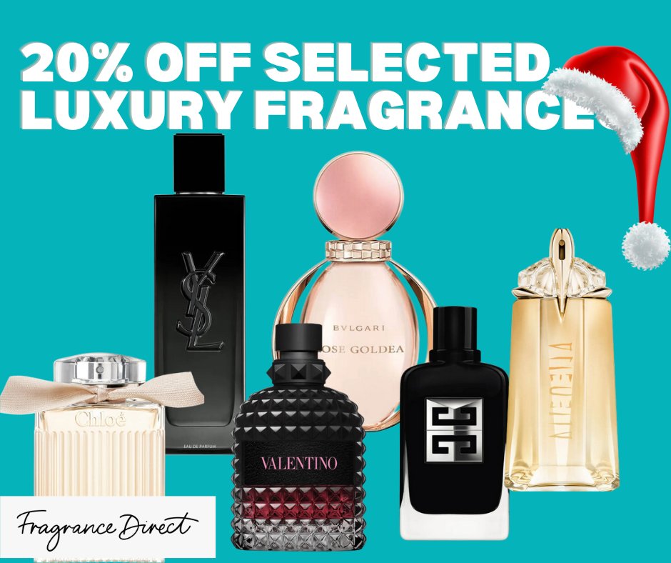 Fragrance Direct 🌼🎁🌸  20% off selected Luxury Fragrance. 🎁 tidd.ly/3SIzqu3 🌼🎁🌸 Thursday 14th - 6pm to Midnight   #LuxuryGifts #LuxuryGiftIdeas #luxuryperfume #aftershave #XmasGift #xmasgiftideas #giftidea #afflink #discount #SaleAlert