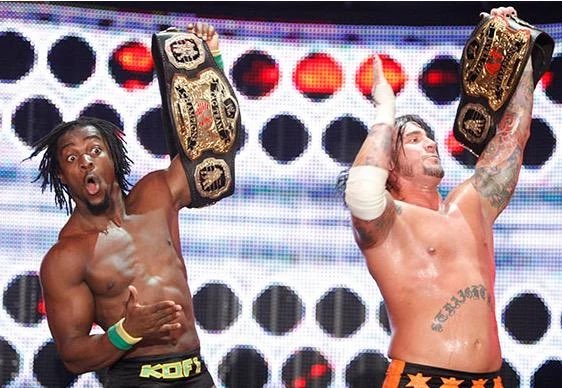 CM Punk and Kofi Kingston 🥹 #WWERaw #CMPunk #KofiKingston