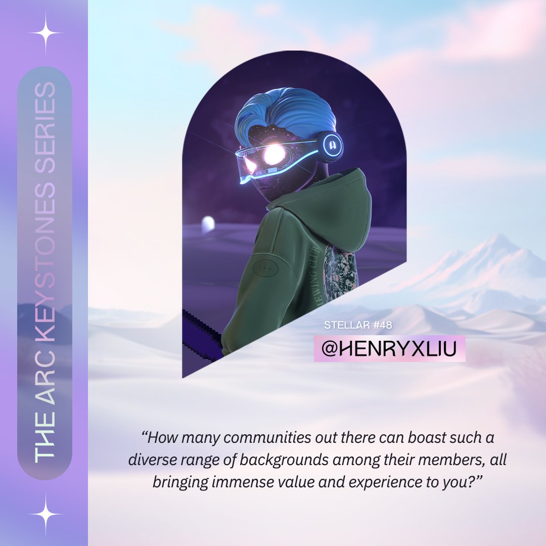When <a href="/henryxliu/">Henry_BTSE</a>, the dashing and charismatic CEO of <a href="/BTSE_Official/">BTSE</a>, was first introduced to ARC, it wasn't just another community for him; it was a revelation. He was struck by how ARC wasn't just playing the game but changing it, mixing a cocktail of diversity and innovation