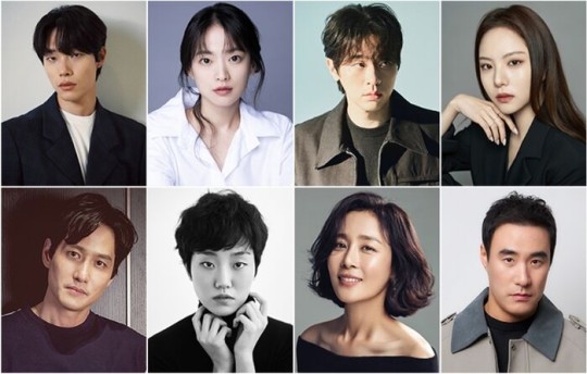 #The8Show, the first series from director HanJaeRim (Emergency Declaration, The King) confirmed to be released on NETFLIX with cast:

#RyuJunYeol 
#ChinWooHee
#ParkJeongMin 
#LeeYulUm
#ParkHaeJoon
#LeeJooYoung
#MoonJungHee
#BaeSungWoo

Story of 8 people trapped in a secret place