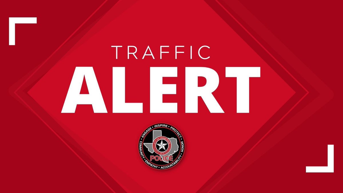 🚨DRIVERS🚨 CTRMA is doing some work on the 183A Toll road that is causing major delays. We got word the southbound lanes at Brushy Creek will be CLOSED until 6am Tuesday morning. Please find an alternate route!