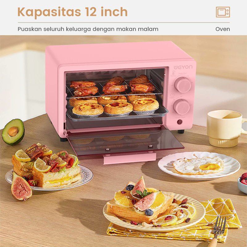 somexthings's tweet photo. Weyon  Oven listrik Penggunaan Multifungsi Low Watt 12L-600W
Link Produk : https://t.co/caUUQaPULy https://t.co/I6H25zl9X1