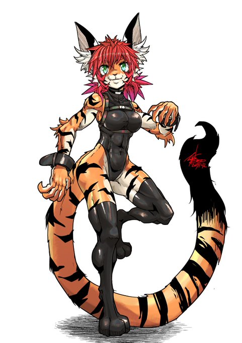 うちの子のメスケモの美虎 