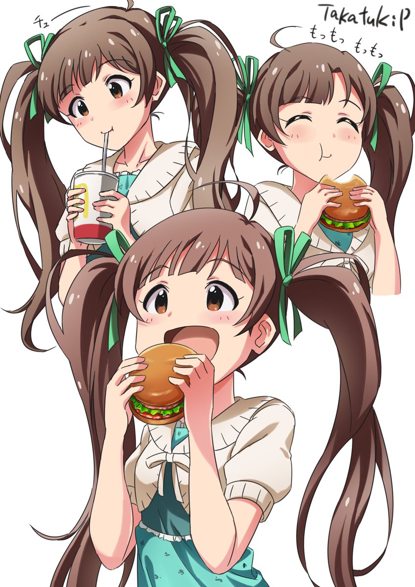 箱崎星梨花 「#パンの日 」|たか月Pのイラスト