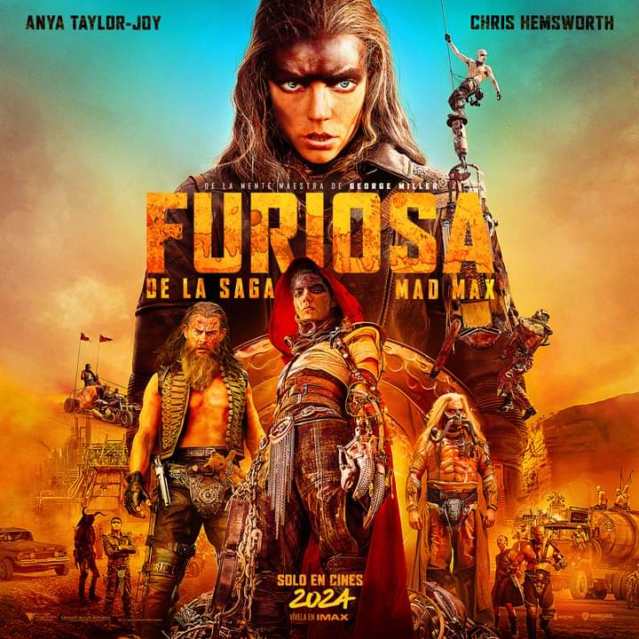 Ella encontrará el camino a casa... con venganza. 
Furiosa: de la saga de Mad Max. Solo en cines en 2024.