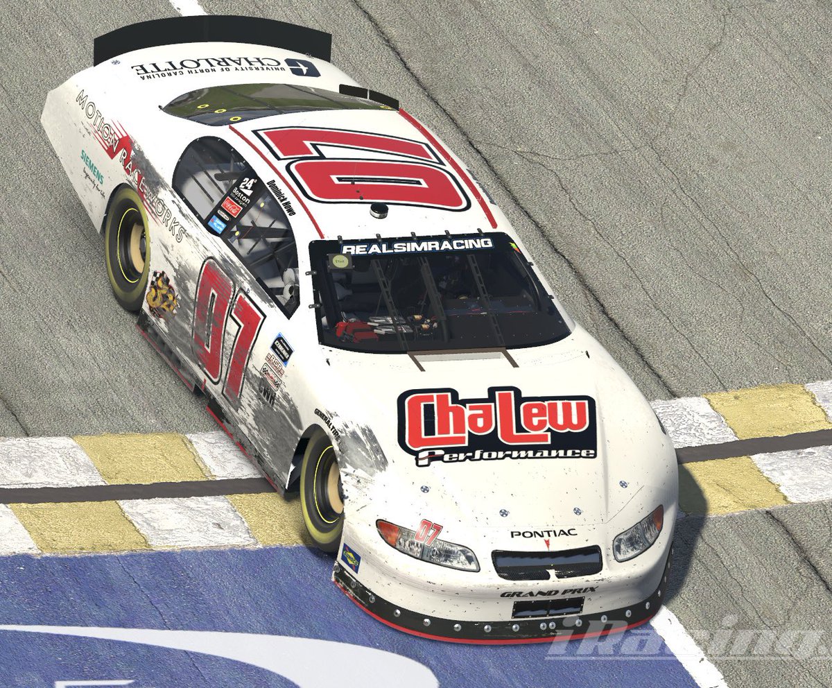 iDomHowe's tweet image. The CC wrote a check the driver couldn’t cash. P6 yet again in @RealSimRacing