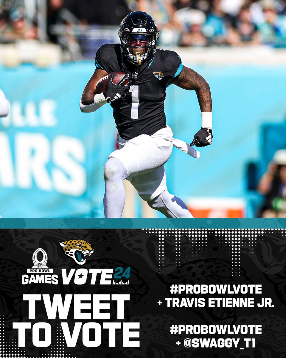 #ProBowlVote + @swaggy_t1 Every RT & reply counts as a vote! #DUUUVAL￼