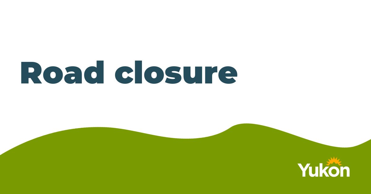 Attention drivers: the Haines Road is closed from km 145 to km 193 due to snow, strong winds and icy conditions. The closure is expected to last through the night. Check 511yukon.ca for the latest road conditions.