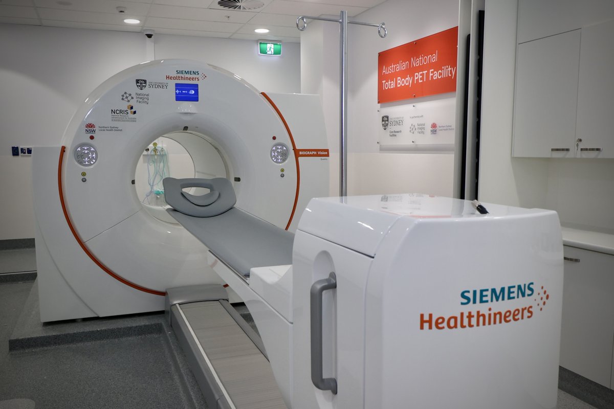 The unique national capability of the Australian National Total Body PET Facility for whole-body, ultra-high sensitivity PET/CT imaging is available to researchers via open-access through @Sydney_CRF: sydney.edu.au/research/facil…