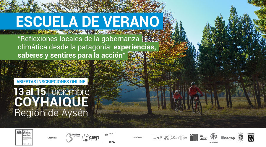 Este viernes 15/12 estaremos en la Escuela de Verano "Reflexiones locales de la gobernanza climática  desde la Patagonia: experiencias, saberes y sentires para la acción" hablando sobre pobreza energética y bienestar socioecológico 🙌<a href="/CienciaNodo/">Nodo Ciencia Austral</a>